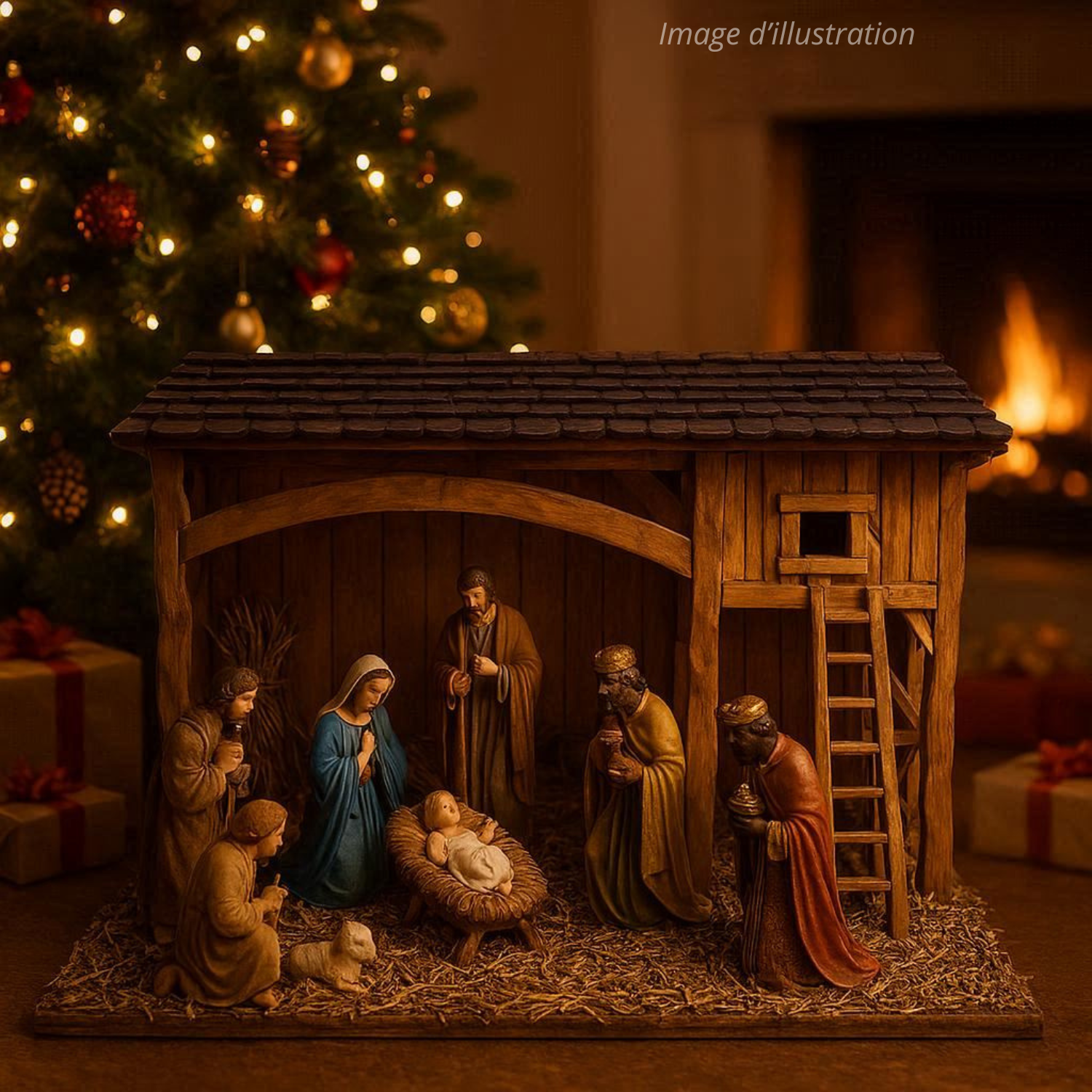 Crèche de Noël Luz – Image 12